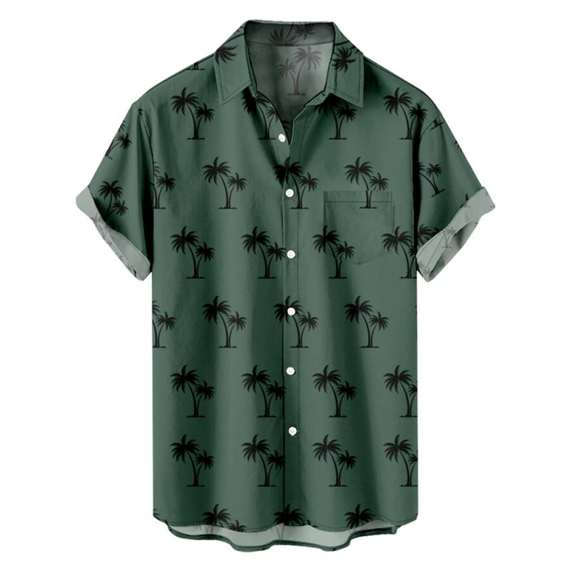 Funny Easter New Hawaiian Shirts For Men Rabbit Egg Printed Button Down Shirts Summer Casual Holiday Beach Party Shirt Clothes - Image 5