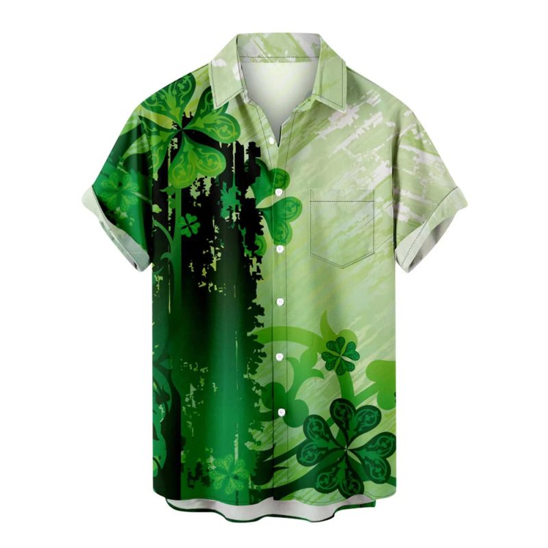 Funny Easter New Hawaiian Shirts For Men Rabbit Egg Printed Button Down Shirts Summer Casual Holiday Beach Party Shirt Clothes - Image 16