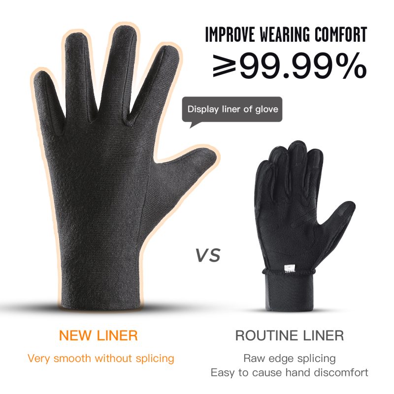 Outdoor Winter Cycling Gloves Touch Screen Motorcycle Gloves Windproof Sports Riding Ski Gloves Waterproof 3M Running Gloves - Image 2