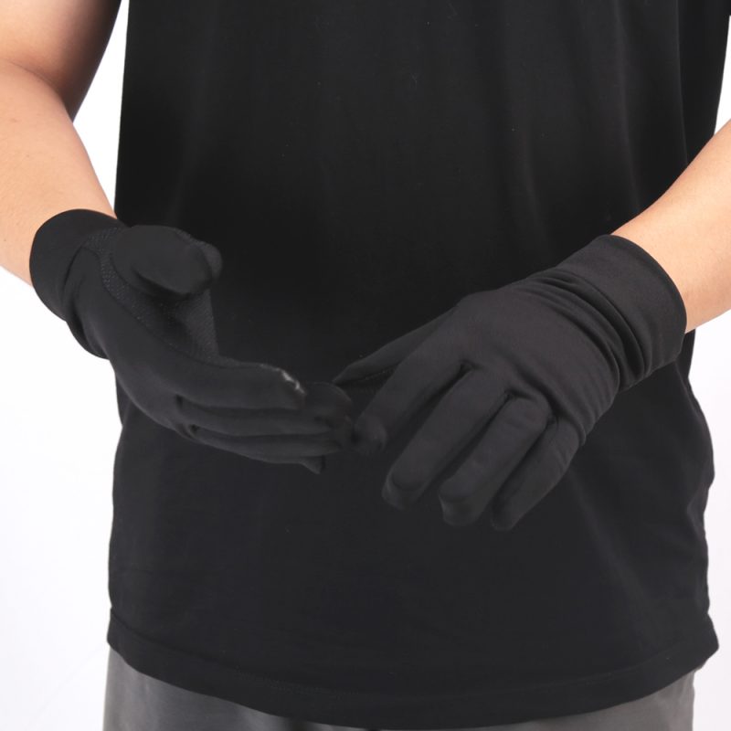 Autumn Winter Black For Men Thin Thermal Gloves Touch Screen Outdoor Non-Slip Riding Warm Gloves Windproof Resistant Anti-skid - Image 3