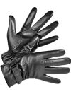 Business Gloves Men Winter PU Leather Touch Screen Plus Velvet Keep Warm Windproof Driving Autumn Male Black Gloves