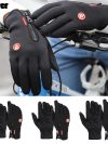 Men Women Winter Warm Windproof Waterproof Thermal Touch Screen Gloves Mittens