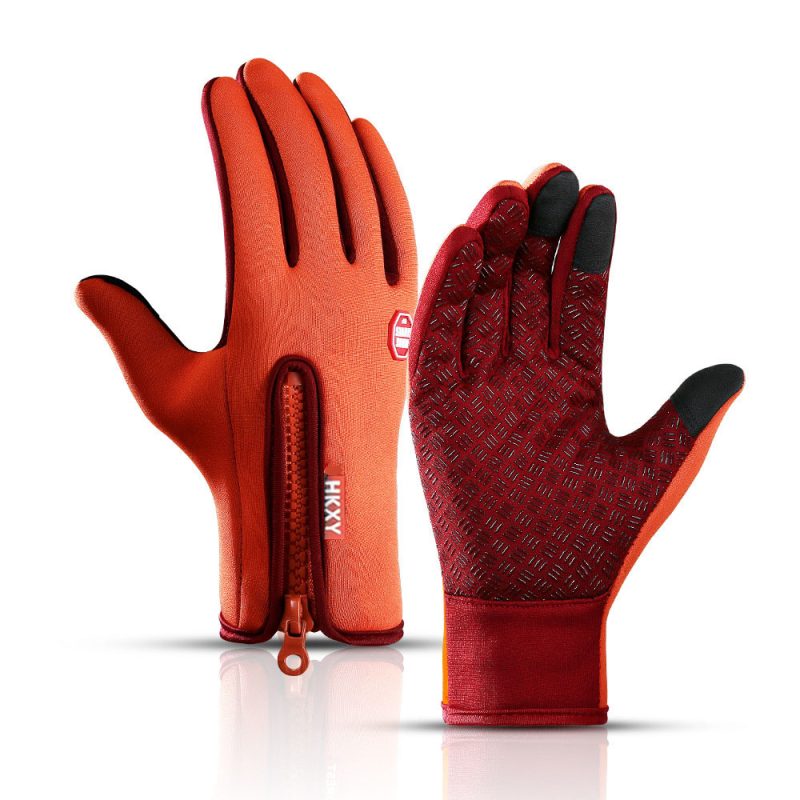 Touchscreen Warm Gloves Outdoor Cycling Driving Motorcycle Waterproof Cold Gloves Windproof Non-Slip Womens Men Winter Ski Glove - Image 7