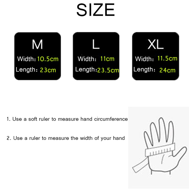 Winter Warm Cycling Gloves Skiing Windproof Gloves Touch Cold Waterproof Fishing Running Driving Snowmobile Outdoor Riding Model - Image 6