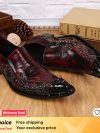 Dress Shoes Men Oxford Patent Leather Men's Dress Shoes Business Shoes Men Oxford Leather Zapatos De Hombre De Vestir Formal