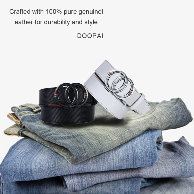 Men Belts Genuine Leather Luxury Brand Designer Fashion Automatic Buckle Vintage Men's Jeans High Quality Men’s Designer Belts - Image 6