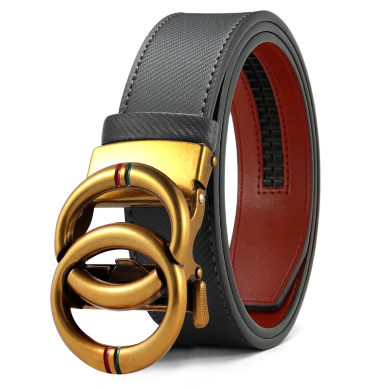 Men Belts Genuine Leather Luxury Brand Designer Fashion Automatic Buckle Vintage Men's Jeans High Quality Men’s Designer Belts - Image 9