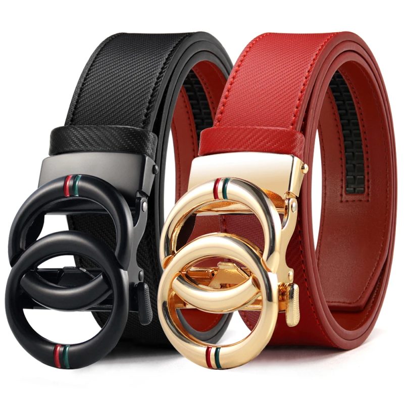 Men Belts Genuine Leather Luxury Brand Designer Fashion Automatic Buckle Vintage Men's Jeans High Quality Men’s Designer Belts - Image 10