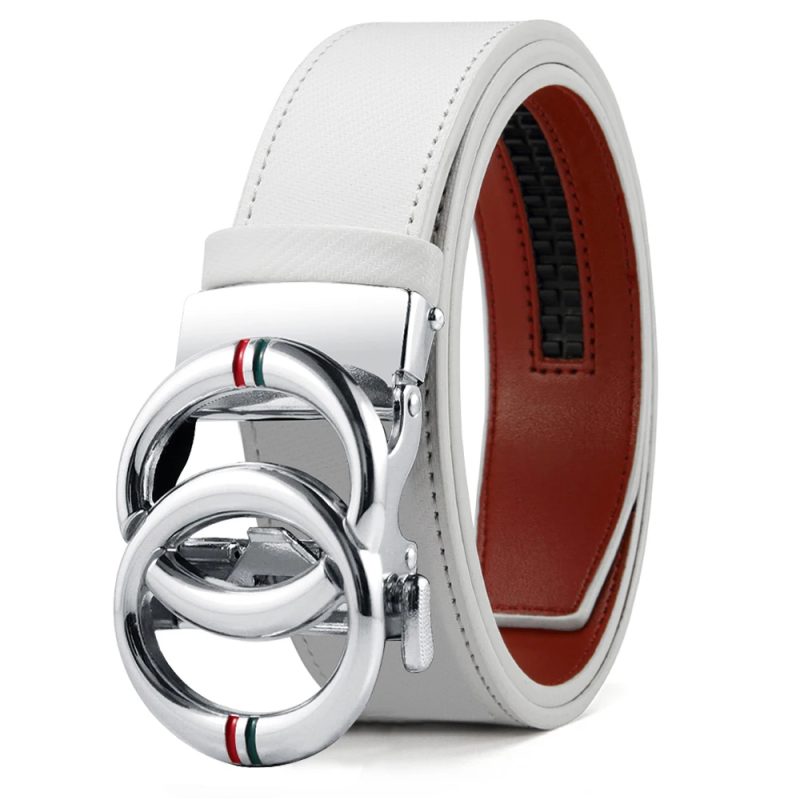 Men Belts Genuine Leather Luxury Brand Designer Fashion Automatic Buckle Vintage Men's Jeans High Quality Men’s Designer Belts - Image 12