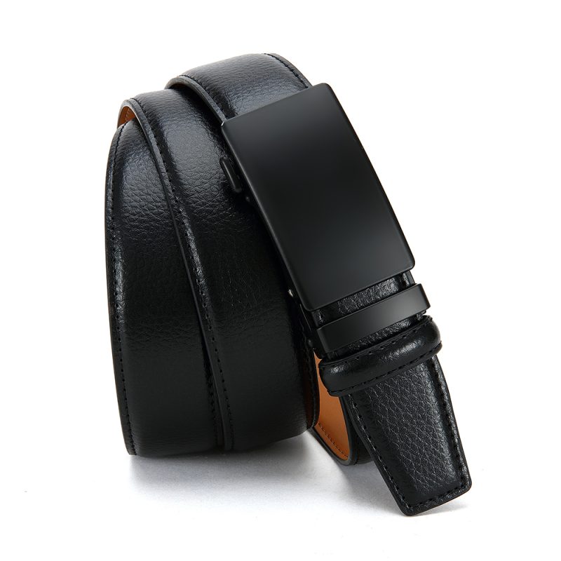 Men's Business Belt Leather Classic Alloy Buckle High Quality Casual Fashion Ratchet Adjustable Belt Cowboy Punk Casual Belt - Image 10