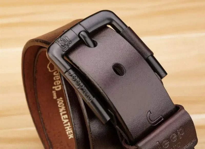 Famous Brand Luxury Designer Belts for Men Vintage Cow Spilt Genuine Leather Pin Buckle Waist Strap Belt for Jeans High Quality - Image 20
