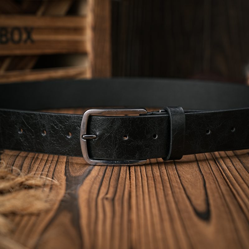 A men's and women's retro metal buckle casual style brown PU belt suitable for daily business attendance four seasons - Image 8
