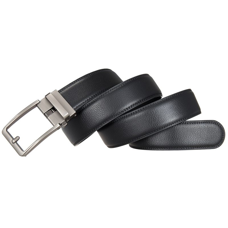 Genuine Leather Click Belts for Men Luxury Brand Designer Fashion Automatic Buckle Men's Jeans High Quality Waist Male Strap - Image 2