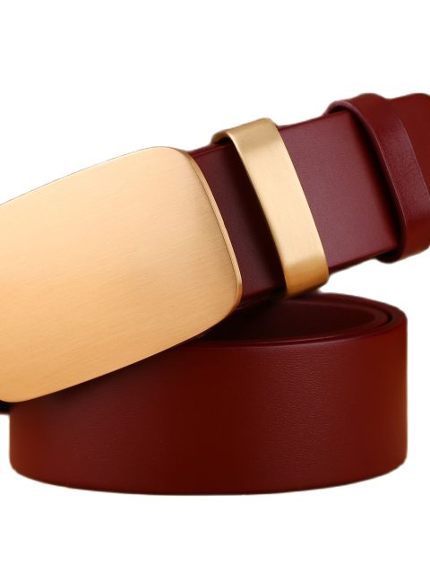 New designer belt men high quality full grain cowhide genuine leather waist belt 3.8cm wide strap red brown black gold 115 2020
