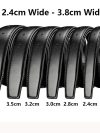 Belts No Buckle 2.4 2.8 3.0 3.2 3.5 3.8cm Width Genuine Belt Men Pin Buckle Leather Black Cowhide Belt Body Without Buckle Strap