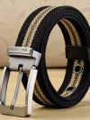 100 110 120 130 140cm Man Tactical Nylon Weave Canvas Belt For Jeans Knitted Military Pin Buckle Plus Long Belt High Quality