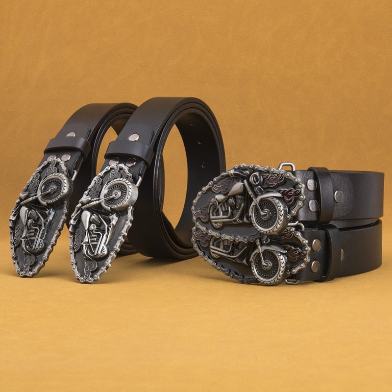 Garrblen Men Belt Luxury Brand Designer Classic High Quality Genuine Vintage Cowskin Pin Buckle Beltsretro Waistband Male Belts - Image 3