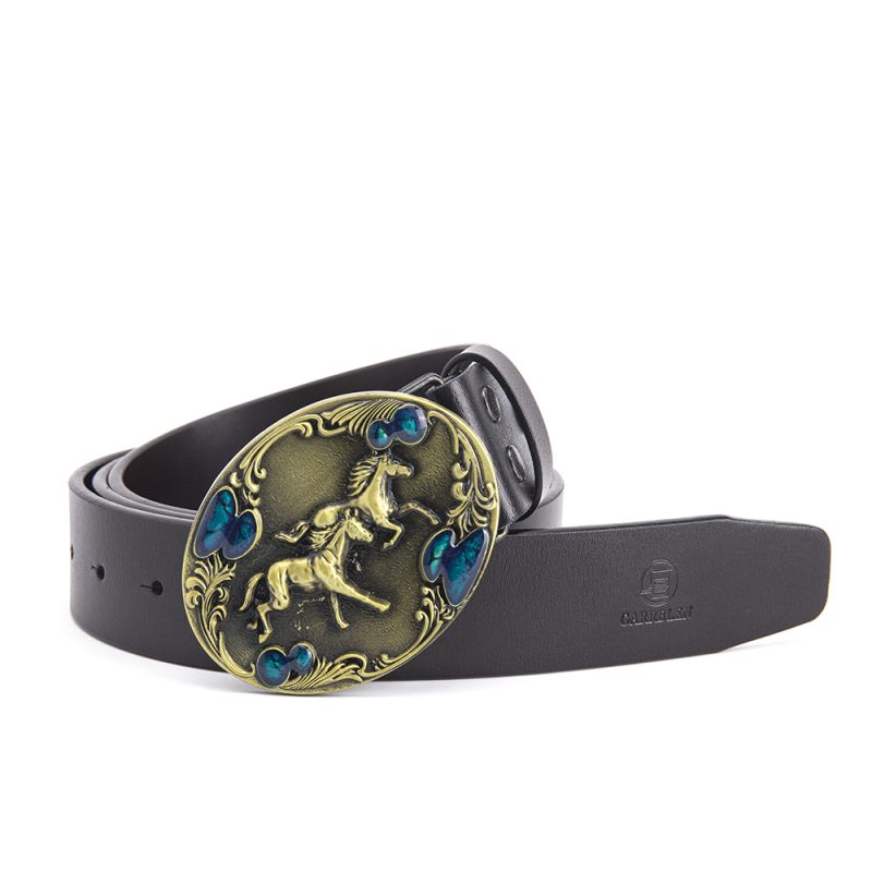 Garrblen Men Leather Belts Luxury Brand Designer Classic High Quality Vintage Genuine Waistband Pin Buckle Strap Men's Belt - Image 19