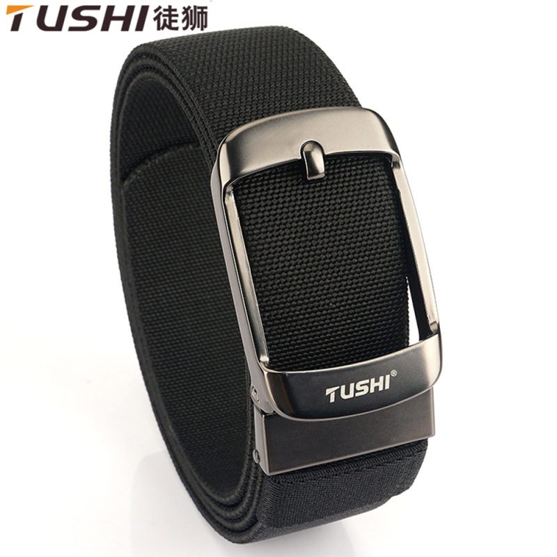 TUSHI New Men Nylon Hunting Belt Army Tactical Belt Military Canvas Belt Combat Cummerbunds High Quality Shoulder Belt Luxury