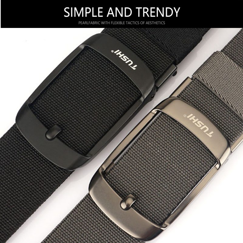 TUSHI New Men Nylon Hunting Belt Army Tactical Belt Military Canvas Belt Combat Cummerbunds High Quality Shoulder Belt Luxury - Image 4