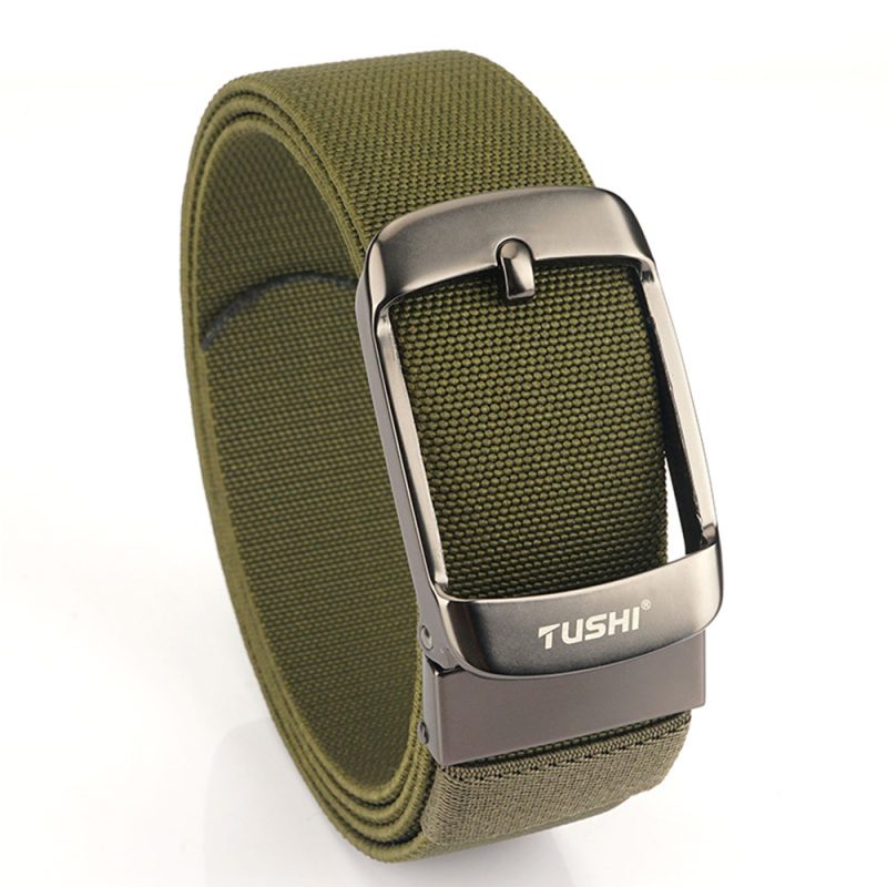 TUSHI New Men Nylon Hunting Belt Army Tactical Belt Military Canvas Belt Combat Cummerbunds High Quality Shoulder Belt Luxury - Image 9