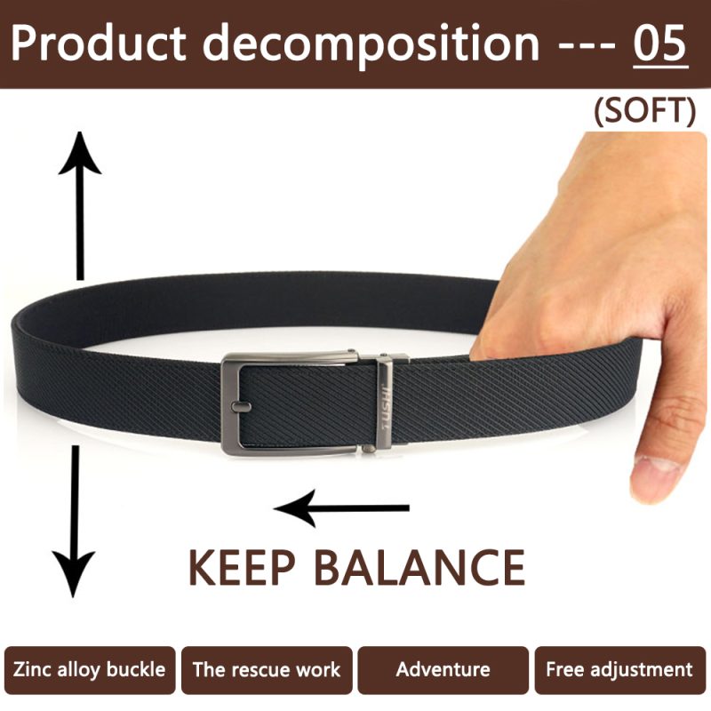 TUSHI Belts for Men's Luxury Brand Designer Fashion Nylon Automatic Buckle Canvas Casual Jeans EDC High Quality Waist Male Strap - Image 6
