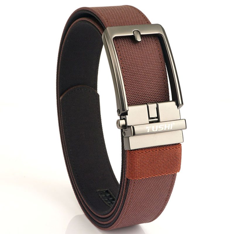 TUSHI Belts for Men's Luxury Brand Designer Fashion Nylon Automatic Buckle Canvas Casual Jeans EDC High Quality Waist Male Strap - Image 7