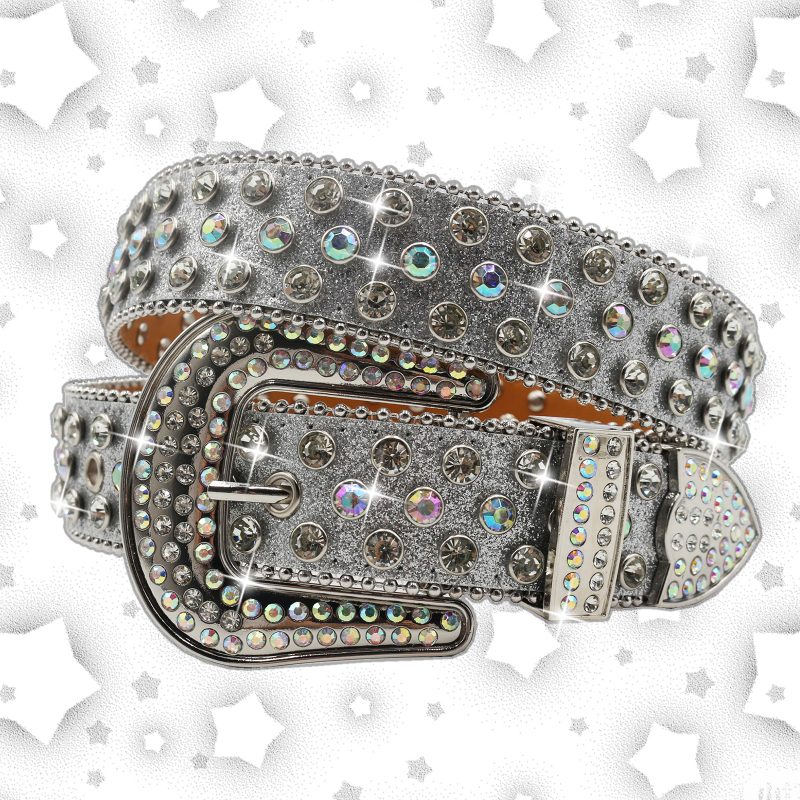 belt Diamond Rhinestone Belts Fashion Luxury Crystal Studded Pin Buckle Belt Belts for Women Jeans Decoration Beautiful - Image 10