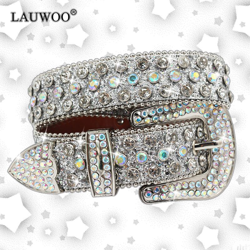 belt Diamond Rhinestone Belts Fashion Luxury Crystal Studded Pin Buckle Belt Belts for Women Jeans Decoration Beautiful - Image 12