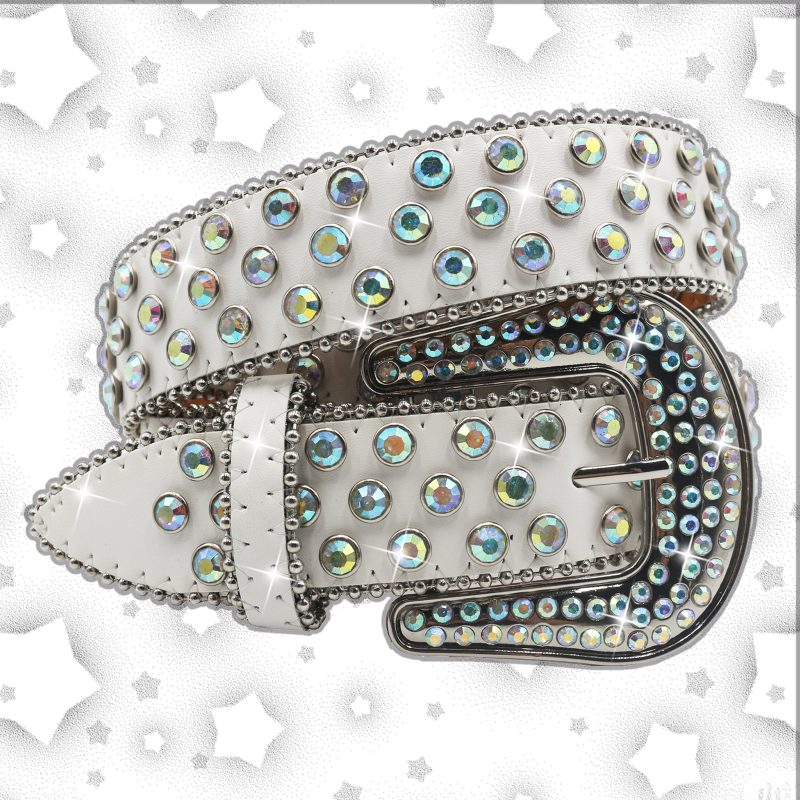 belt Diamond Rhinestone Belts Fashion Luxury Crystal Studded Pin Buckle Belt Belts for Women Jeans Decoration Beautiful - Image 15