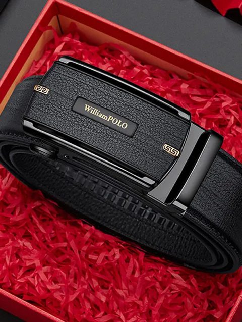Men's automatic buckle belt, fashionable and versatile waist belt, personalized and casual pants belt