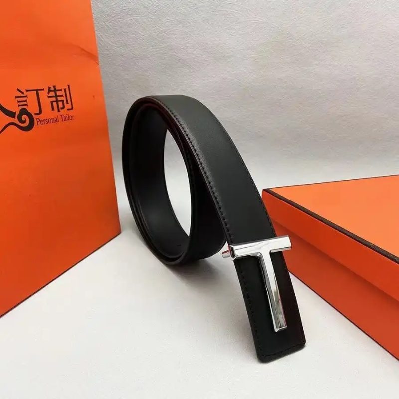 High Quality 3.8cm Leather Business Men Belt Luxury Brand Designer famous Belts for men Jeans Strap Male Metal Buckle belt - Image 2