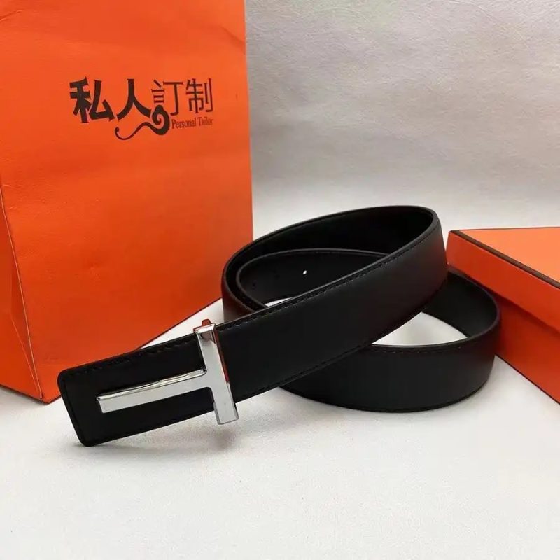 High Quality 3.8cm Leather Business Men Belt Luxury Brand Designer famous Belts for men Jeans Strap Male Metal Buckle belt - Image 7