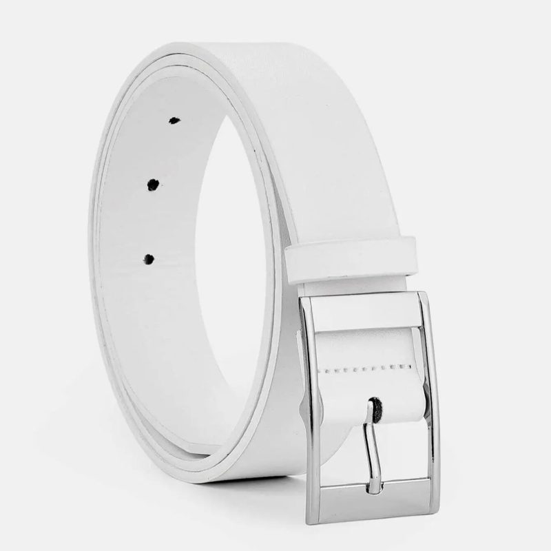 Men's Pin Buckle Faux Leather Belt Fashion Casual Business Belt - Image 3