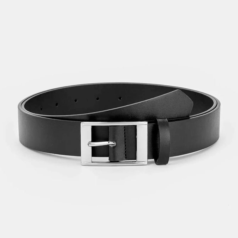 Men's Pin Buckle Faux Leather Belt Fashion Casual Business Belt - Image 4