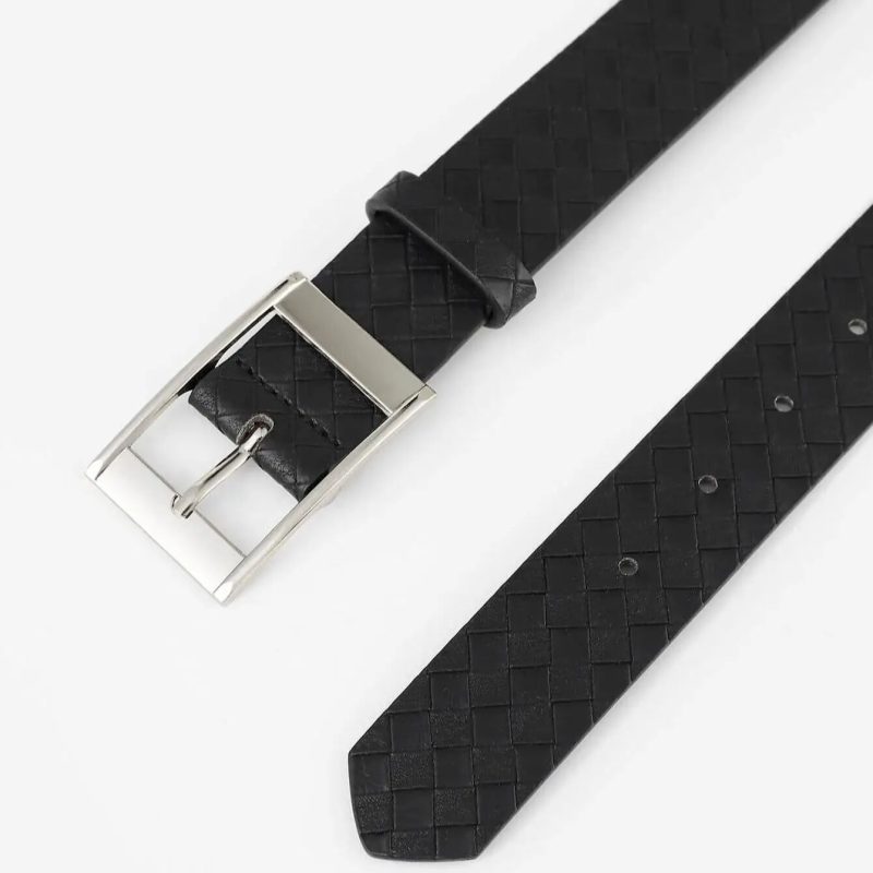 Men's Pin Buckle Faux Leather Belt Fashion Casual Business Belt - Image 5