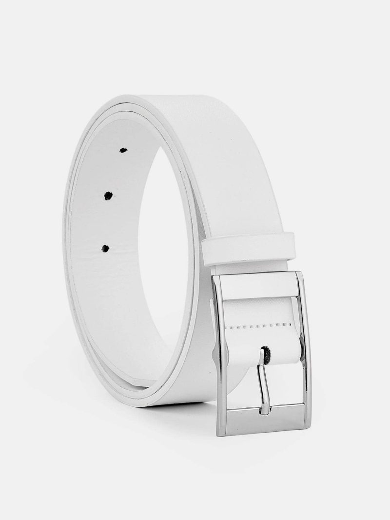 Men's Pin Buckle Faux Leather Belt Fashion Casual Business Belt - Image 7