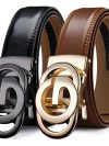 Famous Brand Men Belts Top Quality Genuine Luxury Leather Belts for Women Dress Metal Automatic Buckle Belt for Jeans Strap