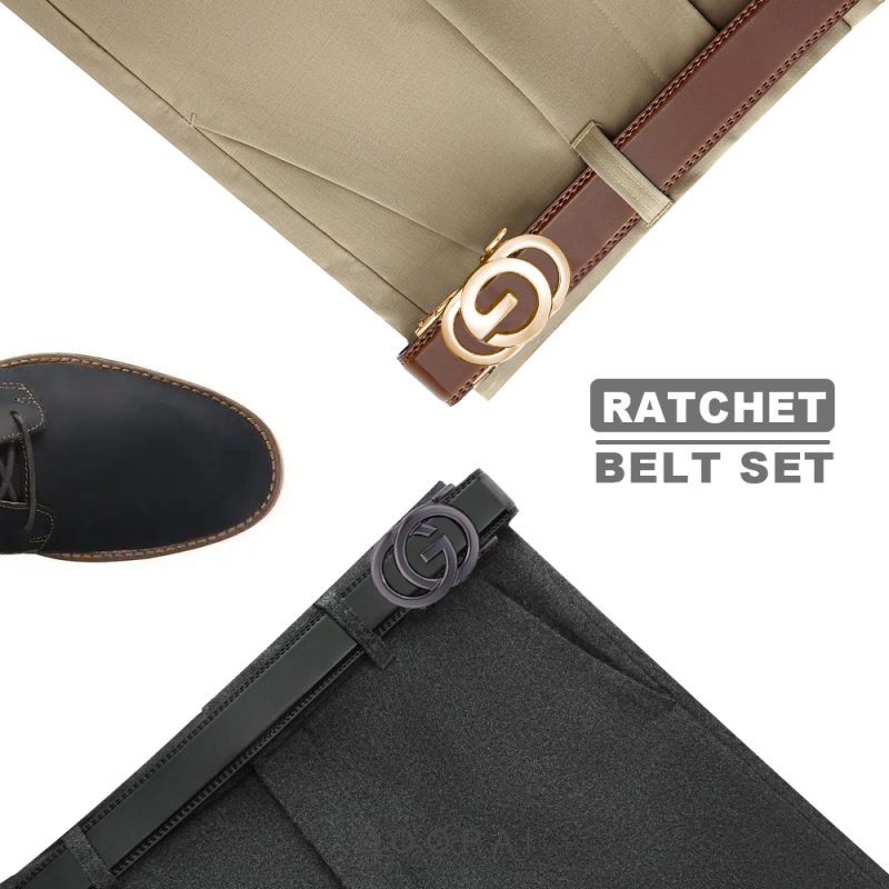 Famous Brand Men Belts Top Quality Genuine Luxury Leather Belts for Women Dress Metal Automatic Buckle Belt for Jeans Strap - Image 4