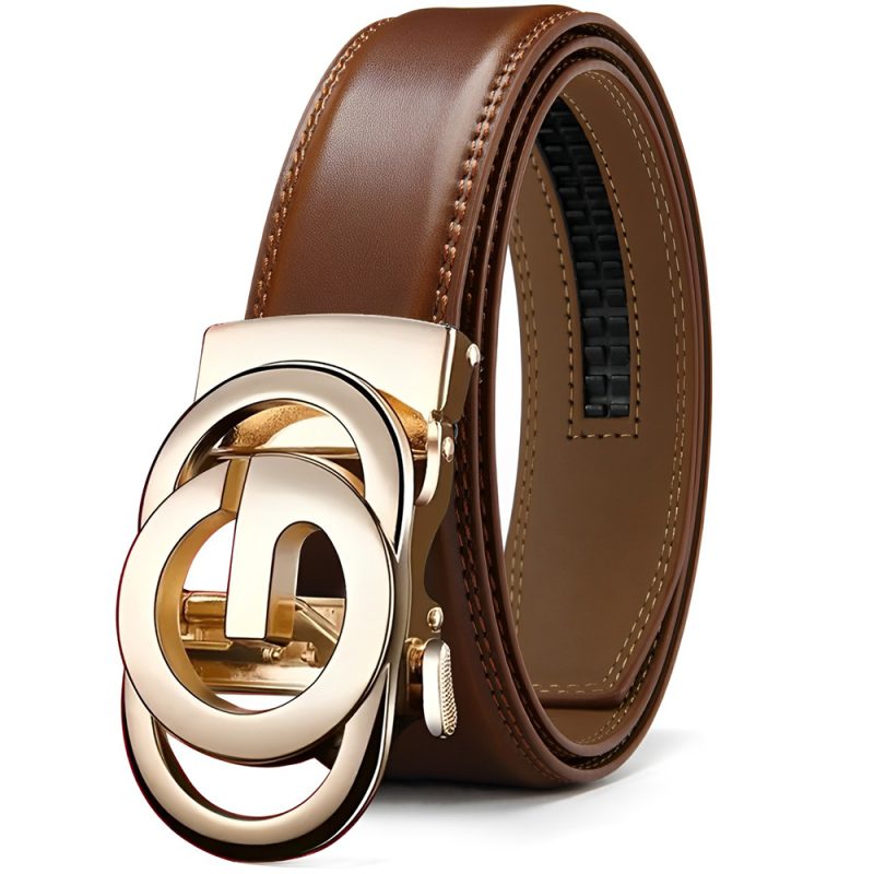 Famous Brand Men Belts Top Quality Genuine Luxury Leather Belts for Women Dress Metal Automatic Buckle Belt for Jeans Strap - Image 7
