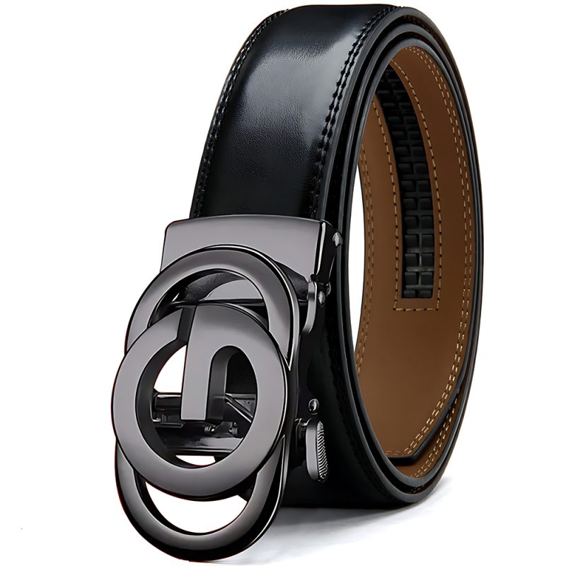 Famous Brand Men Belts Top Quality Genuine Luxury Leather Belts for Women Dress Metal Automatic Buckle Belt for Jeans Strap - Image 8