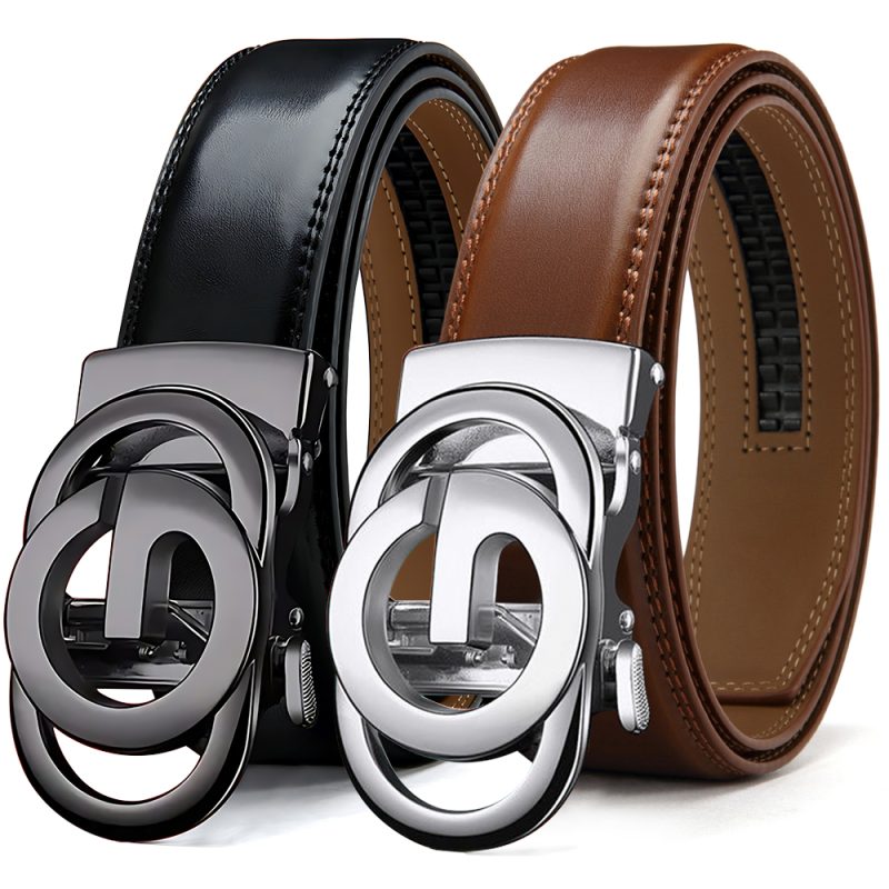 Famous Brand Men Belts Top Quality Genuine Luxury Leather Belts for Women Dress Metal Automatic Buckle Belt for Jeans Strap - Image 10