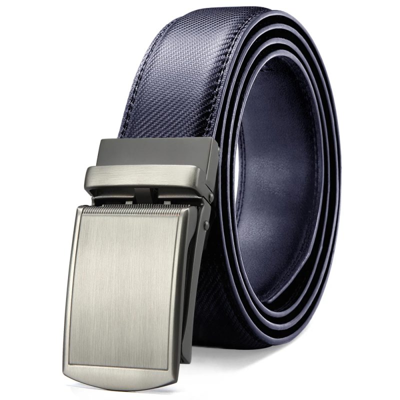 JACNAIP Men Belt Leather Belt Automatic Genuine Leather Fashion Belts Ratchet Luxury Belts Men's Trouser Belt Belt for Men - Image 14