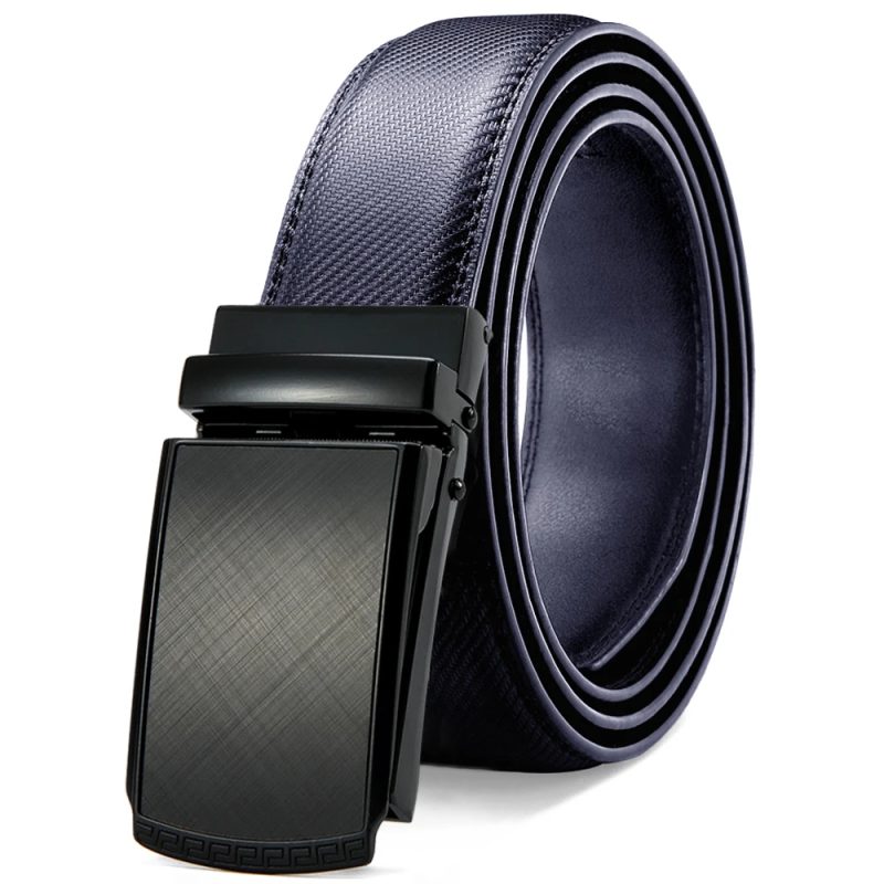 JACNAIP Men Belt Leather Belt Automatic Genuine Leather Fashion Belts Ratchet Luxury Belts Men's Trouser Belt Belt for Men - Image 17