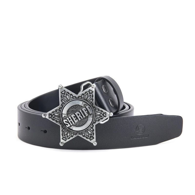 Garrblen Mens Belts Luxury Designer Classic High Quality Vintage Genuine Beltsretro Pin Buckle Strap Waistband Male Leather Belt - Image 7
