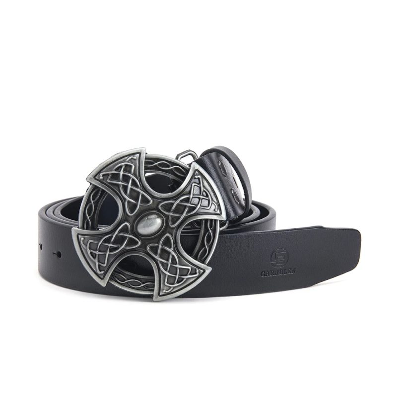 Garrblen Mens Belts Luxury Designer Classic High Quality Vintage Genuine Beltsretro Pin Buckle Strap Waistband Male Leather Belt - Image 21