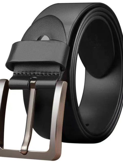 Men's Belt Business Luxury Designer Brand PU Leather Belts Jeans Pin Adjustable Alloy Buckle Waist Straps Belts 105 120 125cm