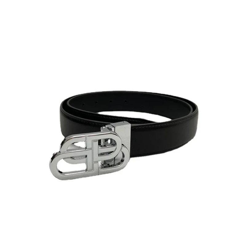 Rotary Buckle Leather Belt Durable Versatile Jeans Belt Paris Belt Men's Gift Men Belt Leather Belt Luxury Brand