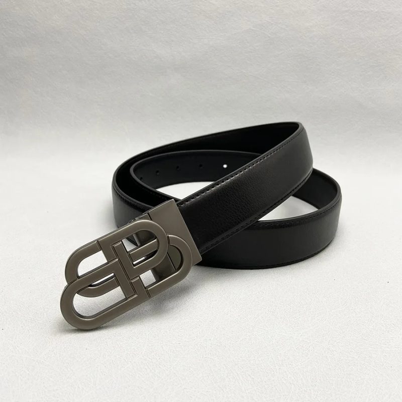 Rotary Buckle Leather Belt Durable Versatile Jeans Belt Paris Belt Men's Gift Men Belt Leather Belt Luxury Brand - Image 6