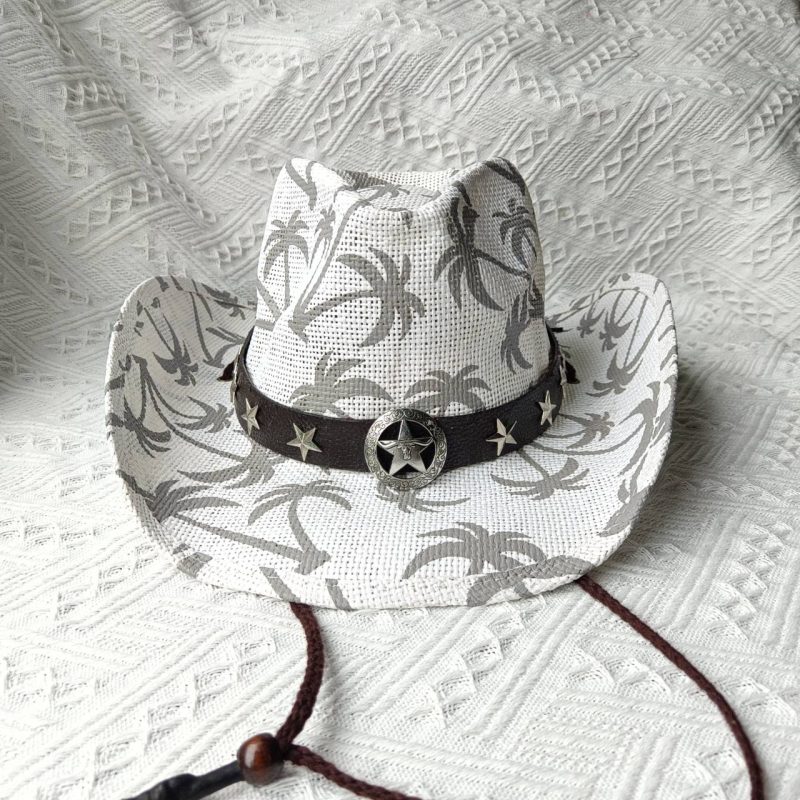 Pink Western Cowboy Hat 2023 New Summer Sunshade Sun Hat Straw Hat for Men and Women cowboy hat sombrero hombre - Image 14